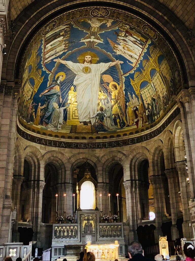 Sacre coeur basilica paris france