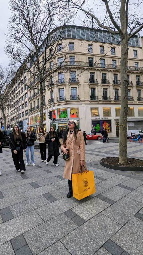 Champs Elysees Paris france