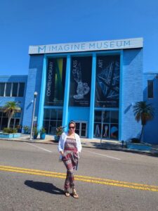 sheila at imagine museum st pete
