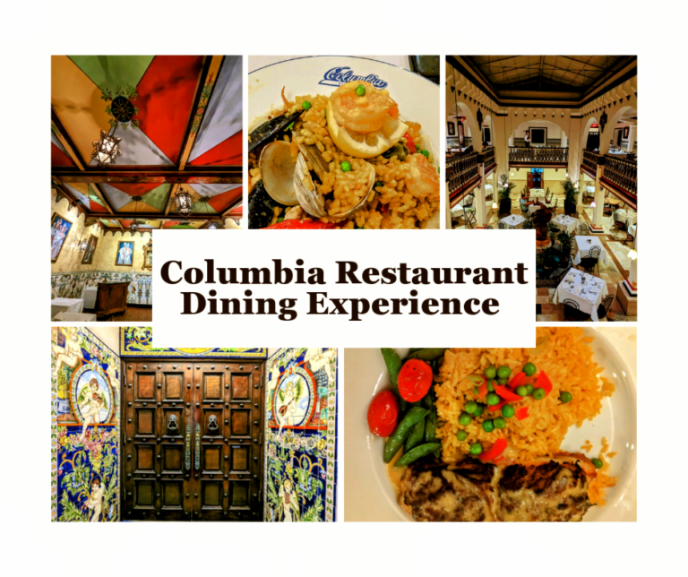 Columbia Restaurant Dining Experience: A Beautiful Night To Remember