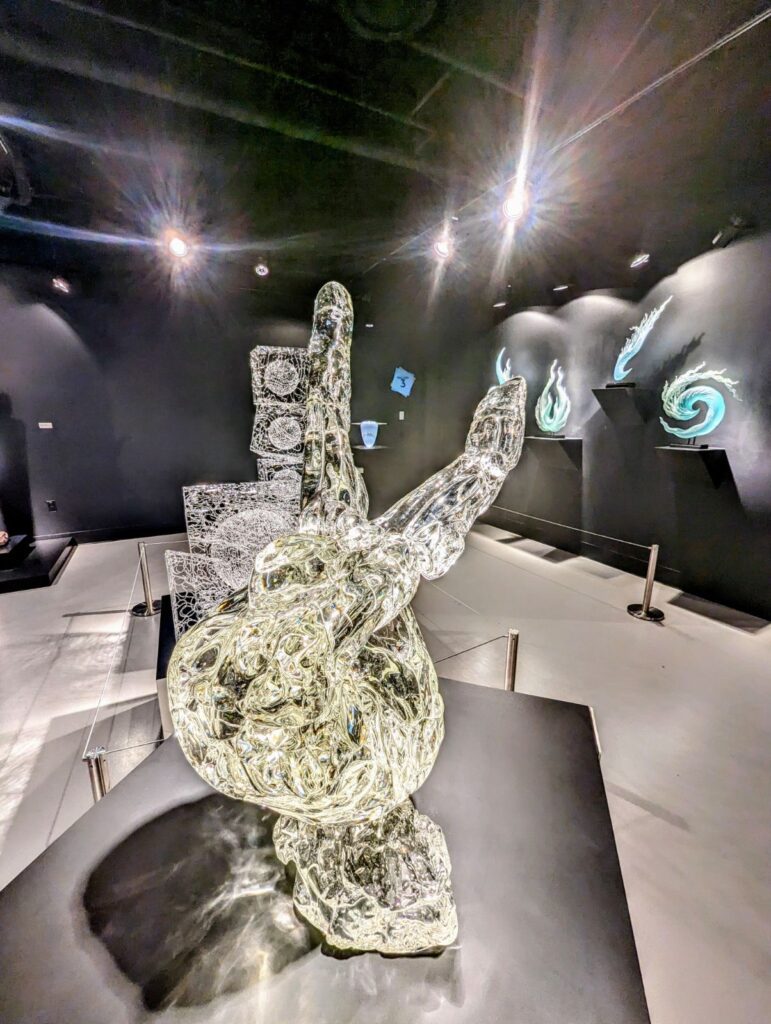 imagine museum contemporary glass art st pete florida