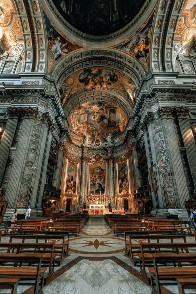 most beautiful church ceilings in the world  St. Ignatius of Loyola, Rome, Italy