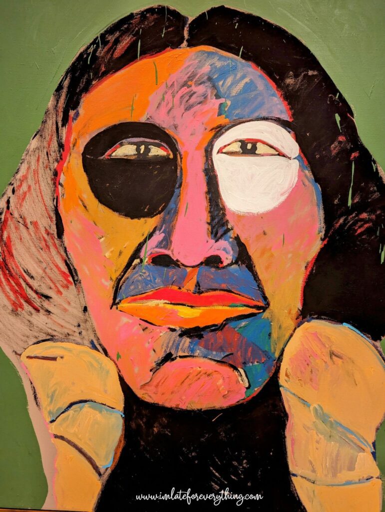 james museum st pete  cherokee fritz scholder