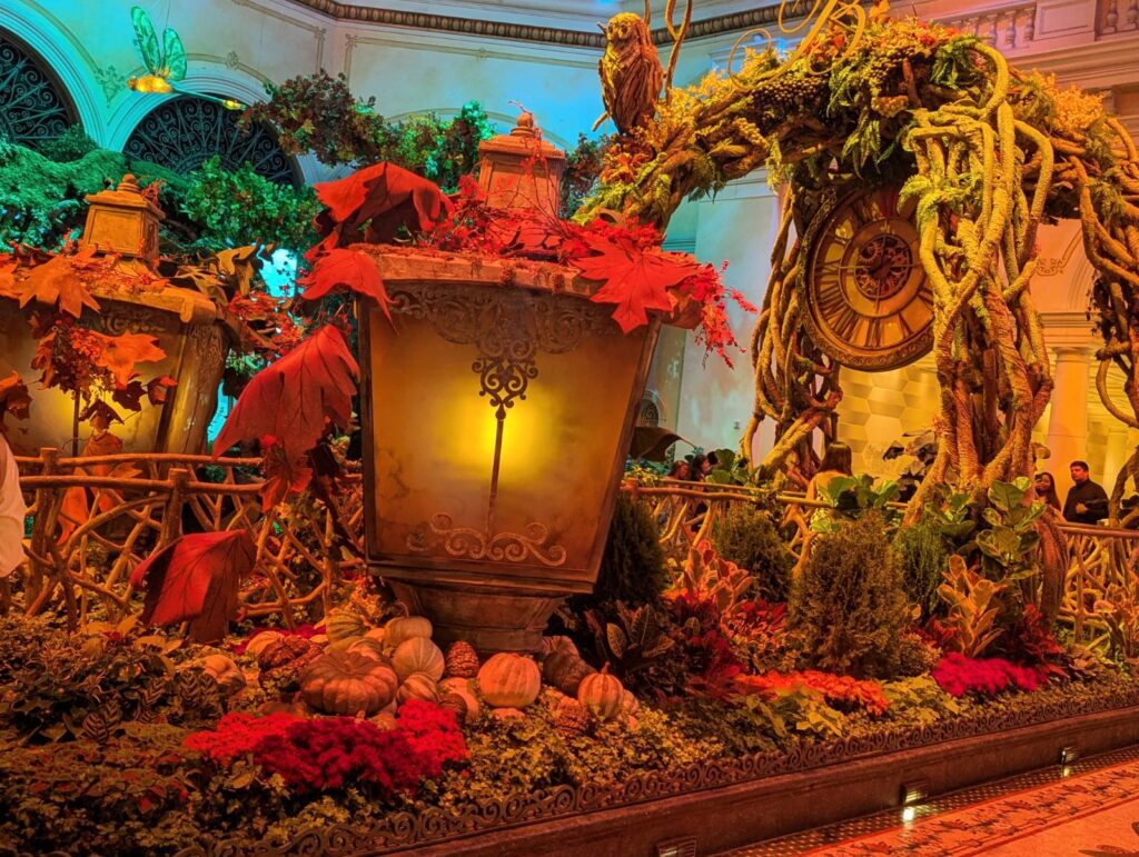 bellagio conservatory & botanical gardens fall theme the garden of time