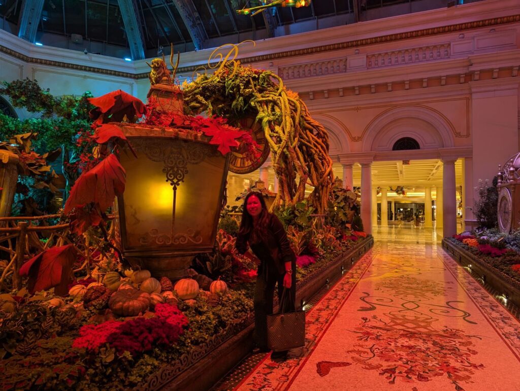 bellagio conservatory & botanical gardens fall theme the garden of time