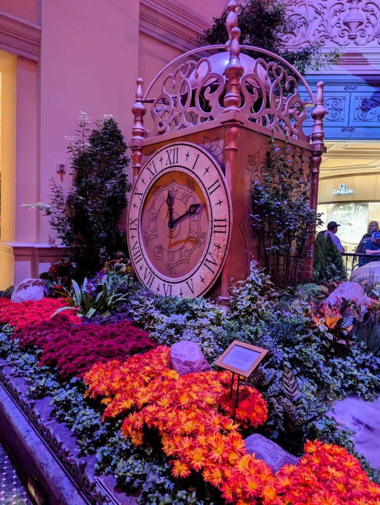 the garden of time bellagio conservatory fall theme 2024