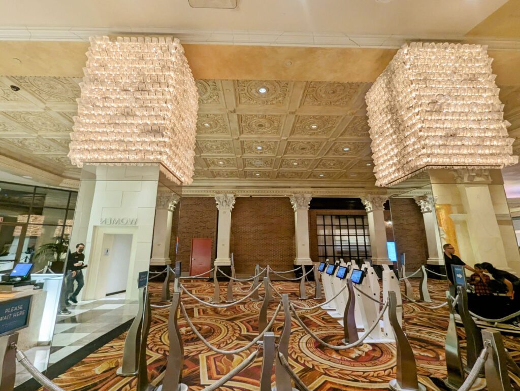 bacchanal buffet reception area