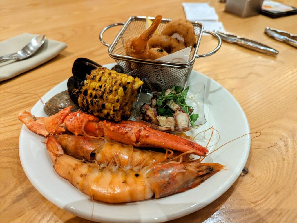 seafood at bacchanal buffet caesars palace