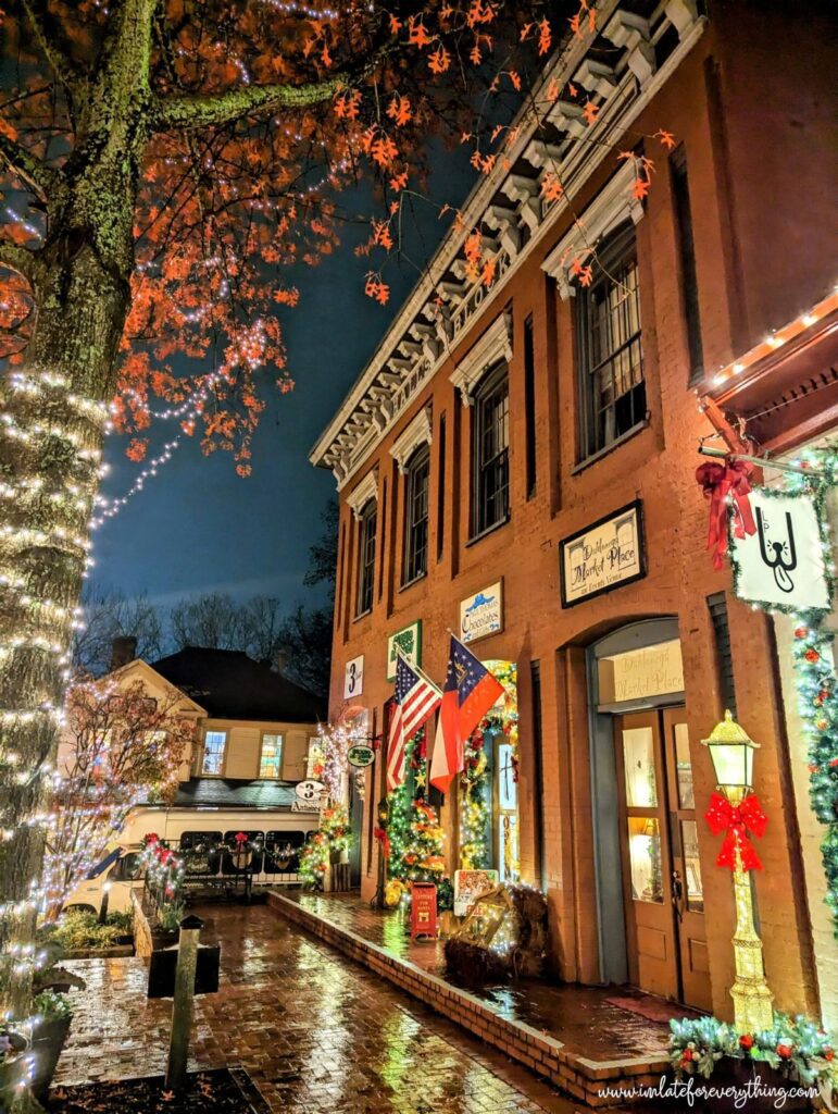 Christmas in dahlonega georgia