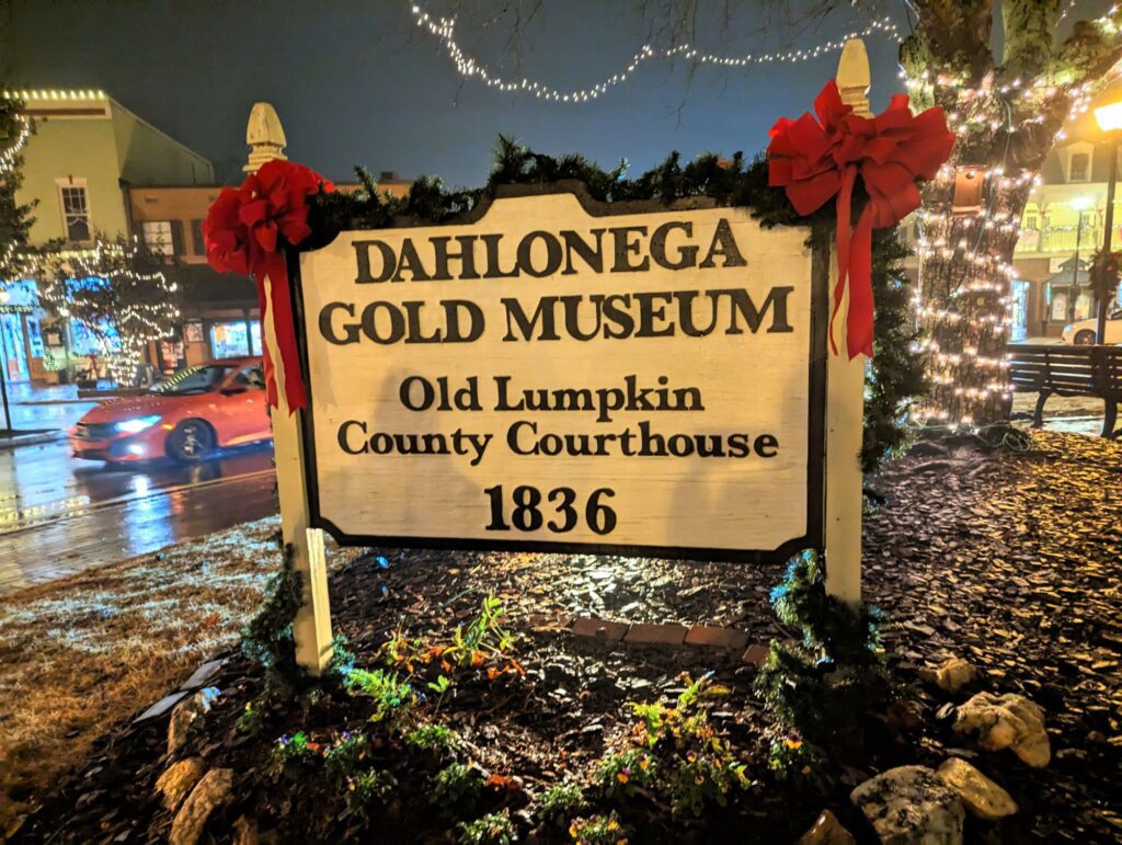 dahlonega gold museum