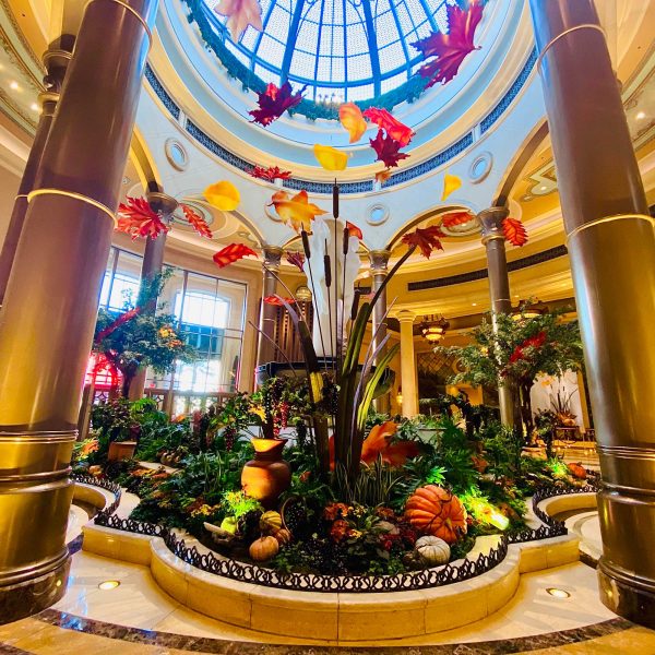 The Palazzo hotel lobby las vegas