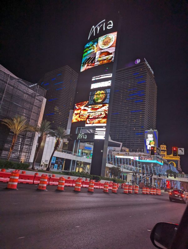 aria hotel las vegas. the best hotel lobbies in vegas